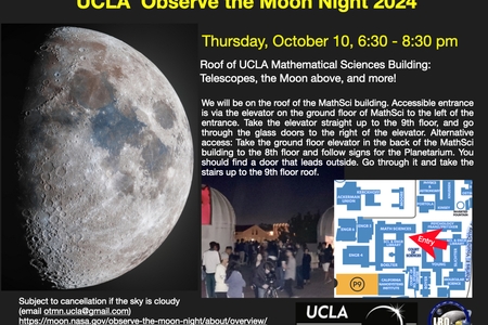 EVENT: Observe the Moon Night on Thursday, October 10, 2024